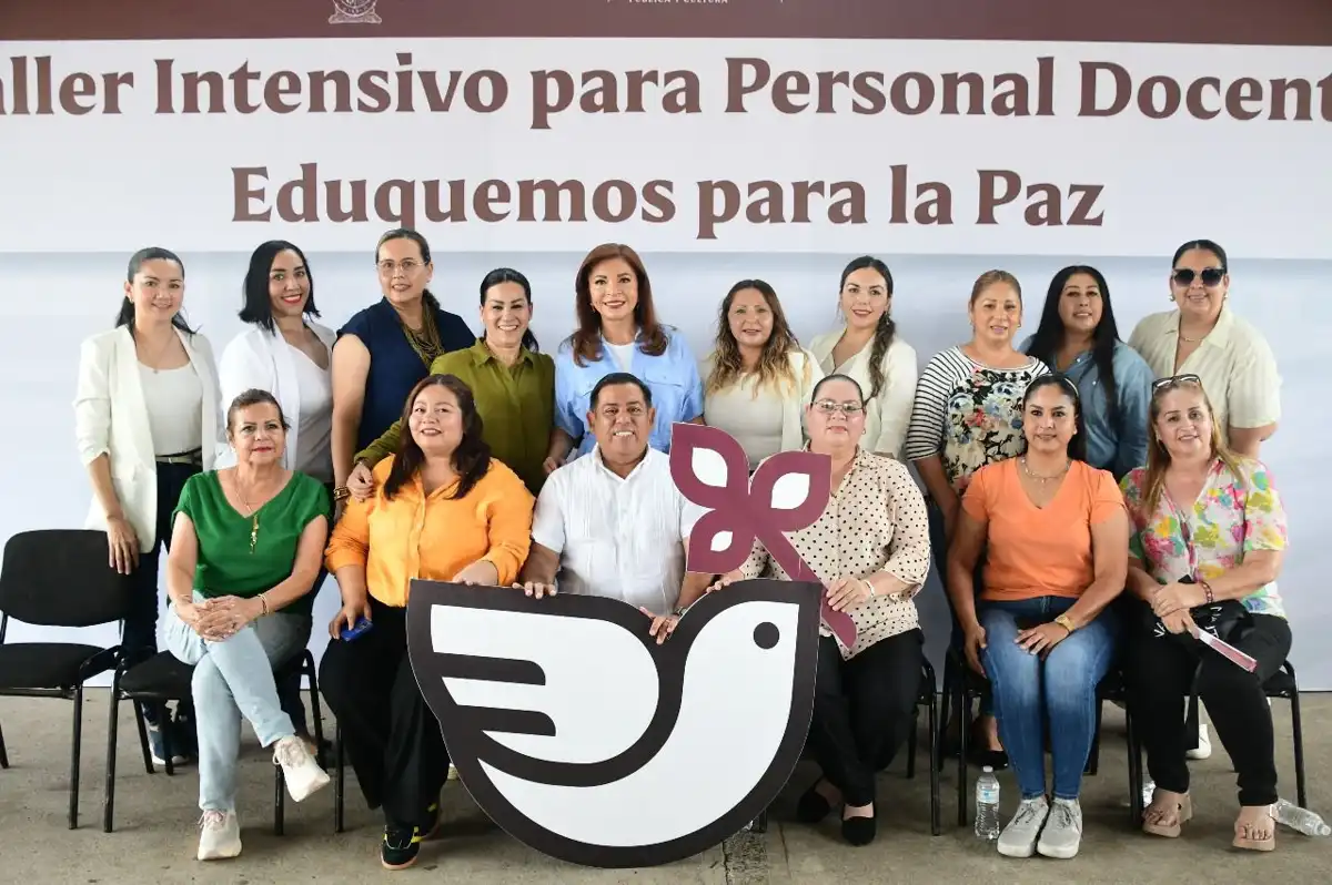 SEPyC inicia talleres “Eduquemos para la Paz” para docentes en Sinaloa