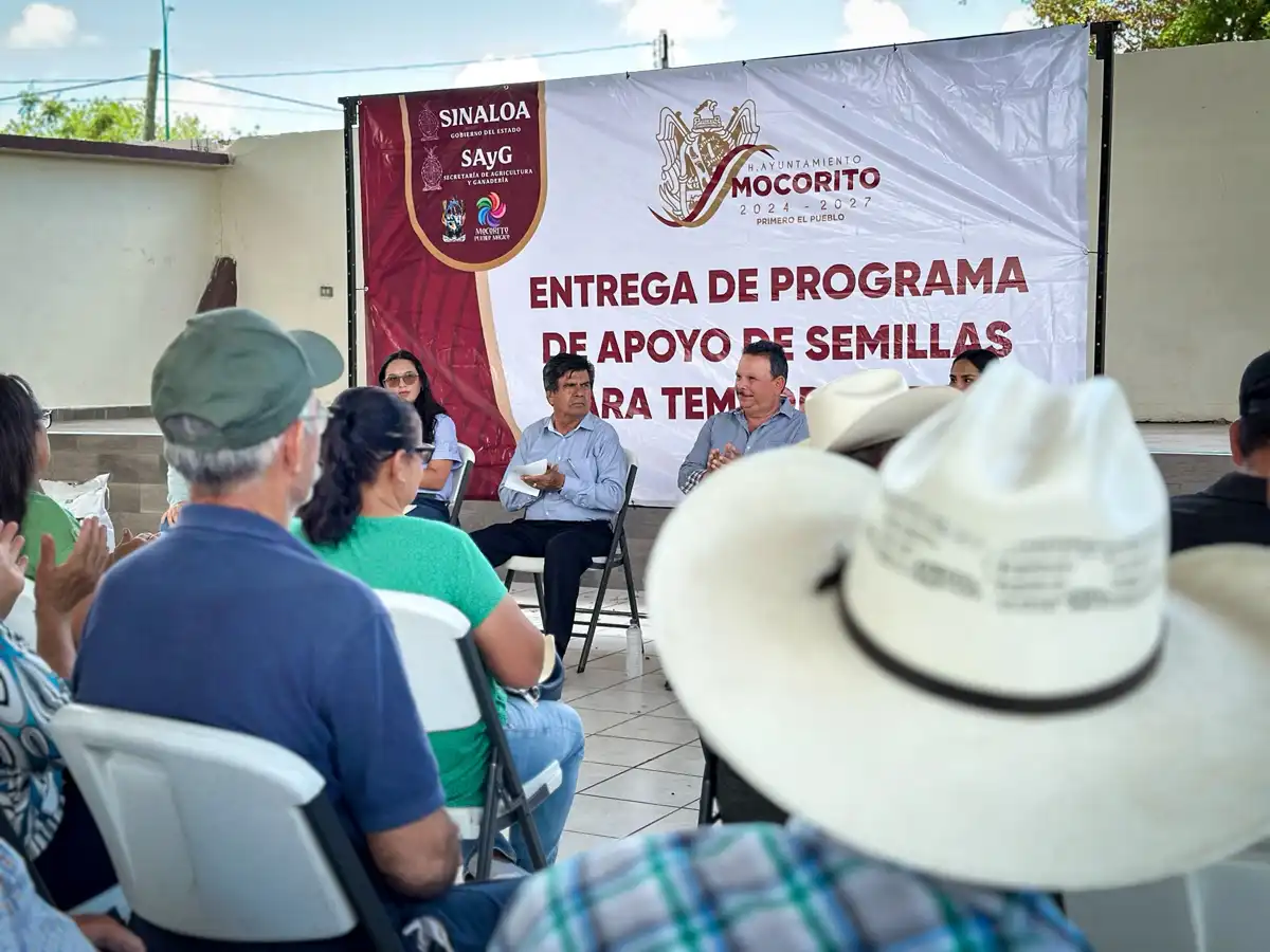 Fortalecen el campo con entrega de semilla de cacahuate a productores de Mocorito