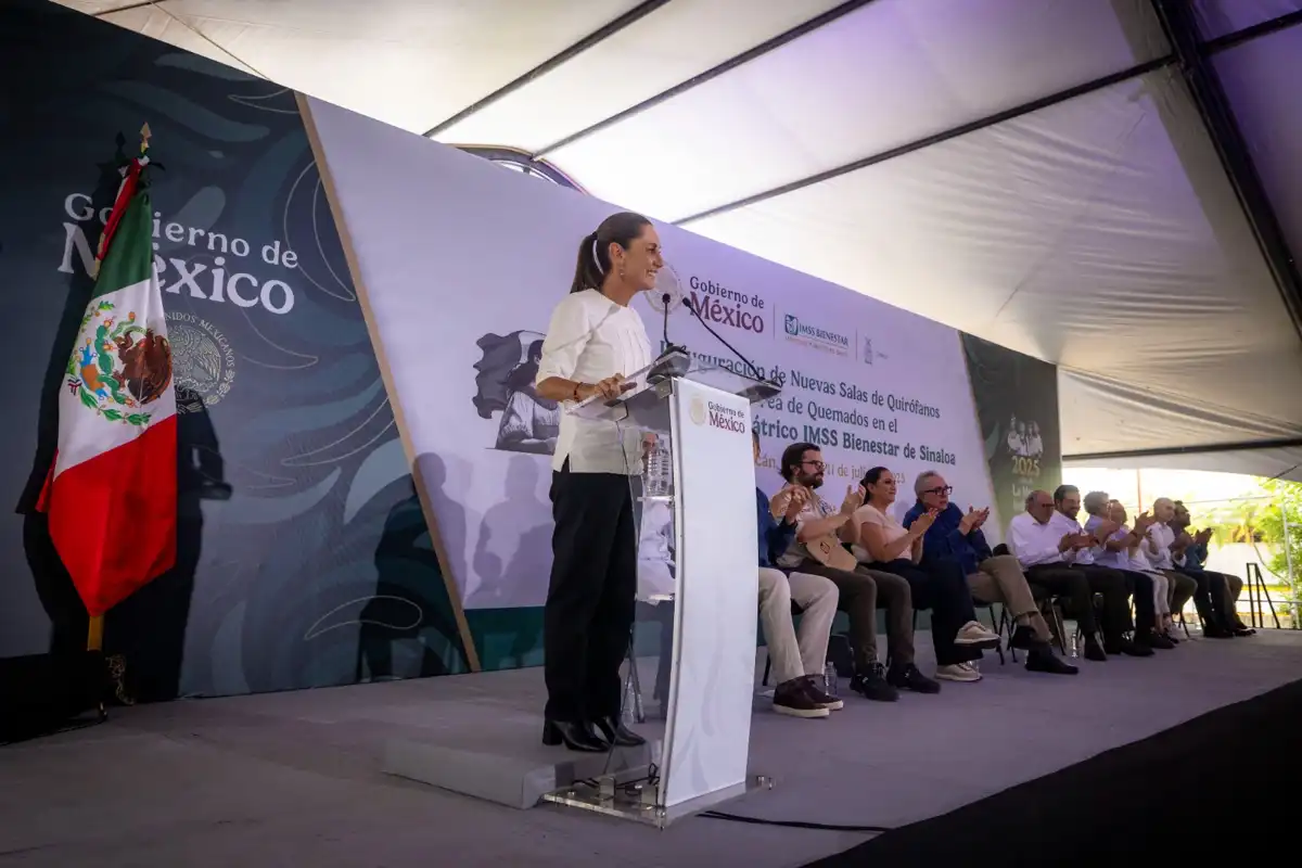 Presidenta Claudia Sheinbaum inaugura modernas instalaciones del Hospital Pediátrico de Sinaloa