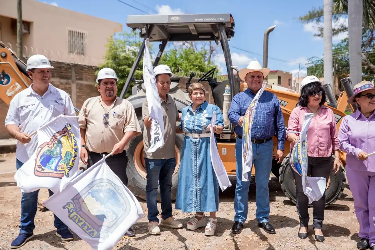 Inician obras de pavimentación del bulevar Juventud en Guasave