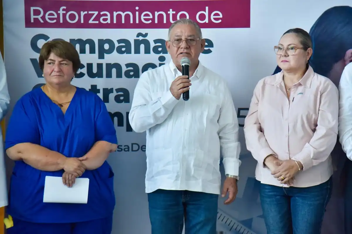 Inicia en Ahome la Campaña de Vacunación 2025 contra el Sarampión