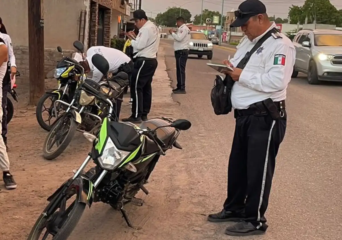 Operativo Casco Seguro en El Fuerte busca reducir accidentes entre motociclistas