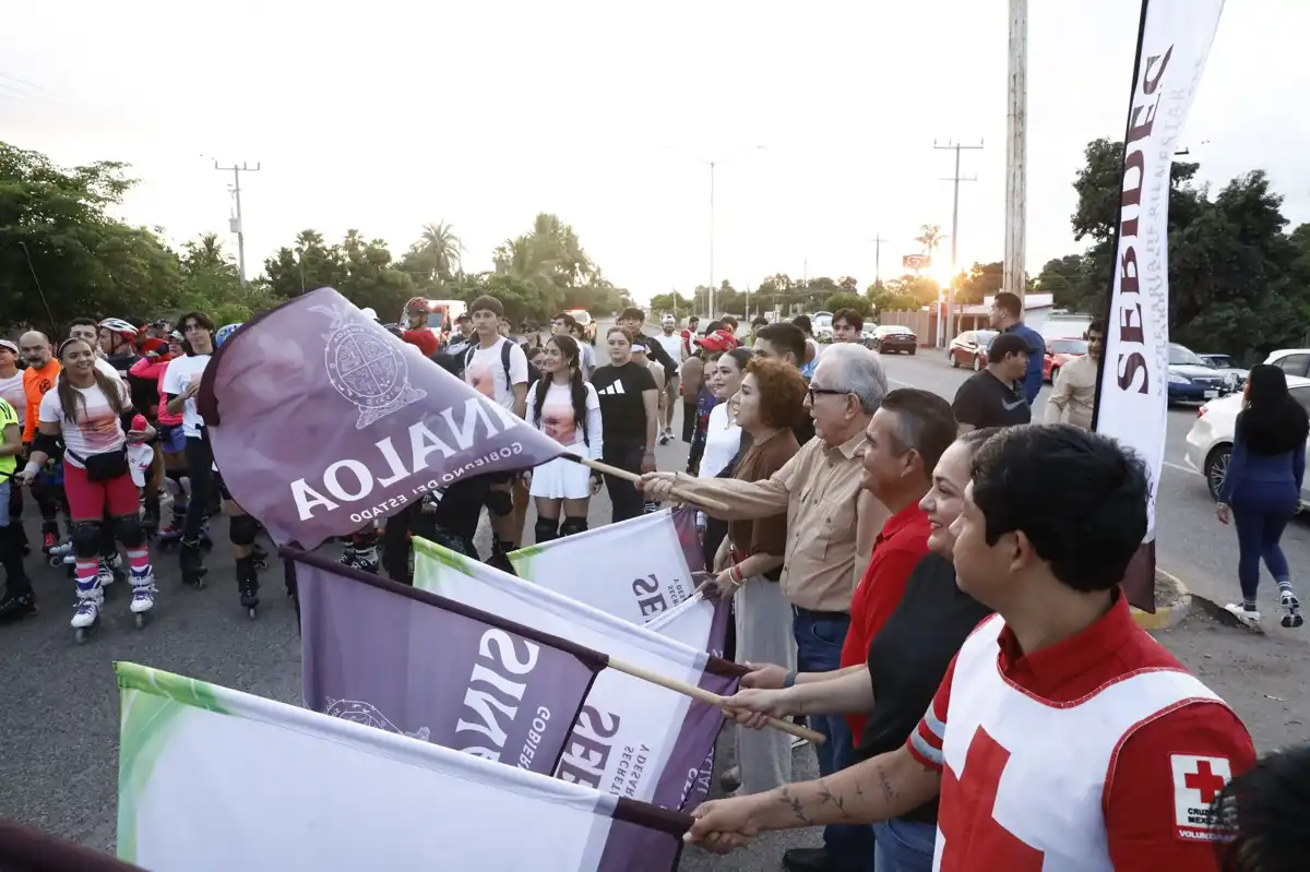 Más de mil personas participan en Altata Rush 2025 por la paz y contra las adicciones