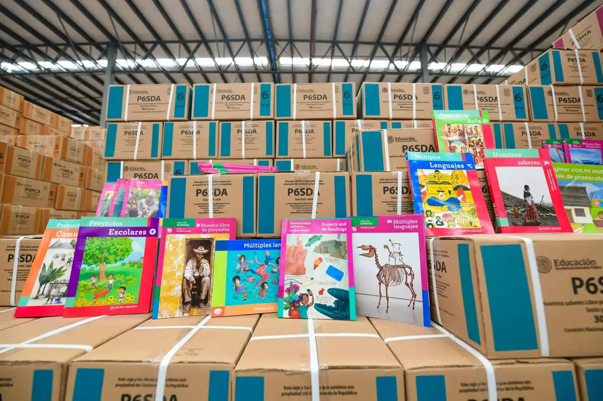 Entrega de libros de texto gratuitos en Sinaloa estará lista antes del ciclo escolar 2025–2026