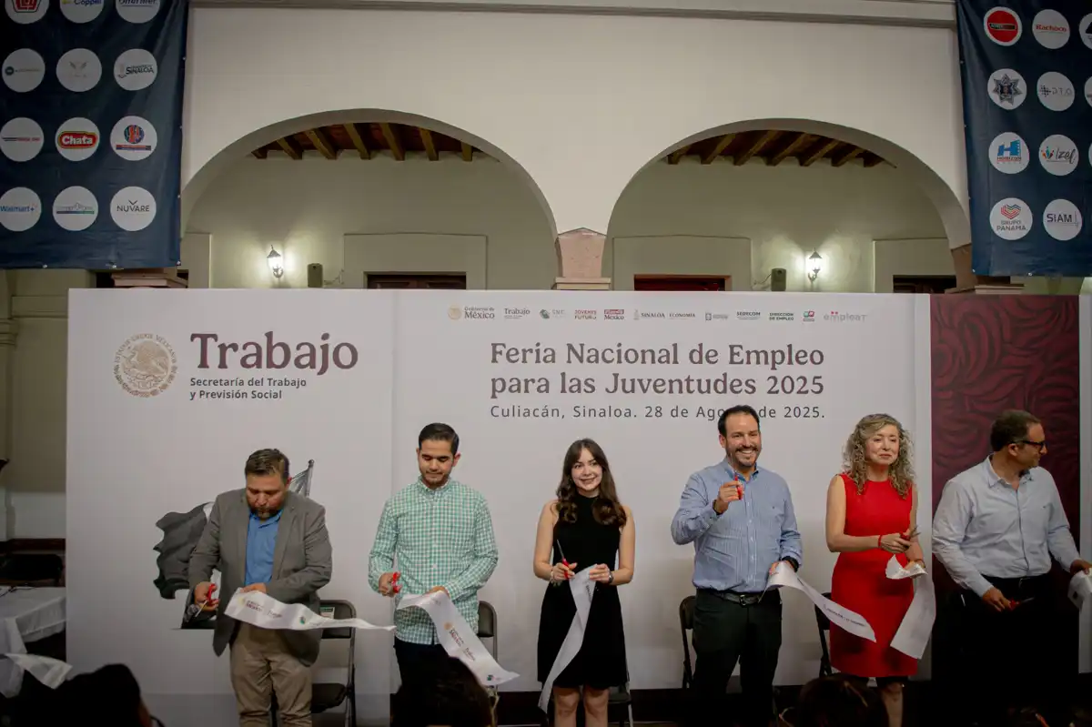 Feria Nacional del Empleo 2025 en Culiacán ofrece más de mil vacantes para jóvenes