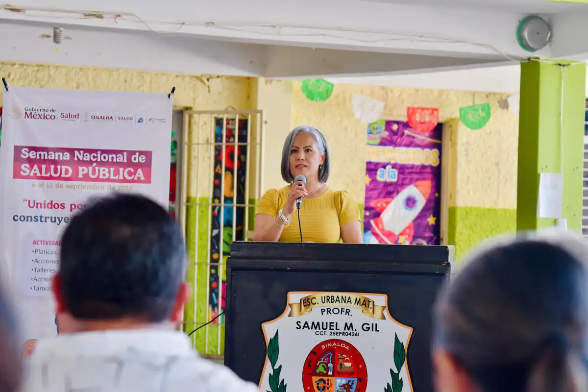 Inicia en Salvador Alvarado la Semana Nacional de Salud Pública 2025