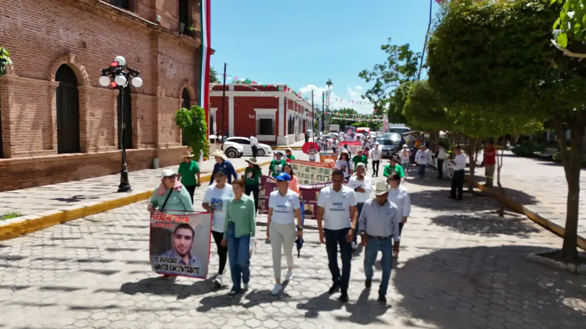 Marcha de Rastreadoras en El Fuerte recibe respaldo del Ayuntamiento y del alcalde Gildardo Leyva