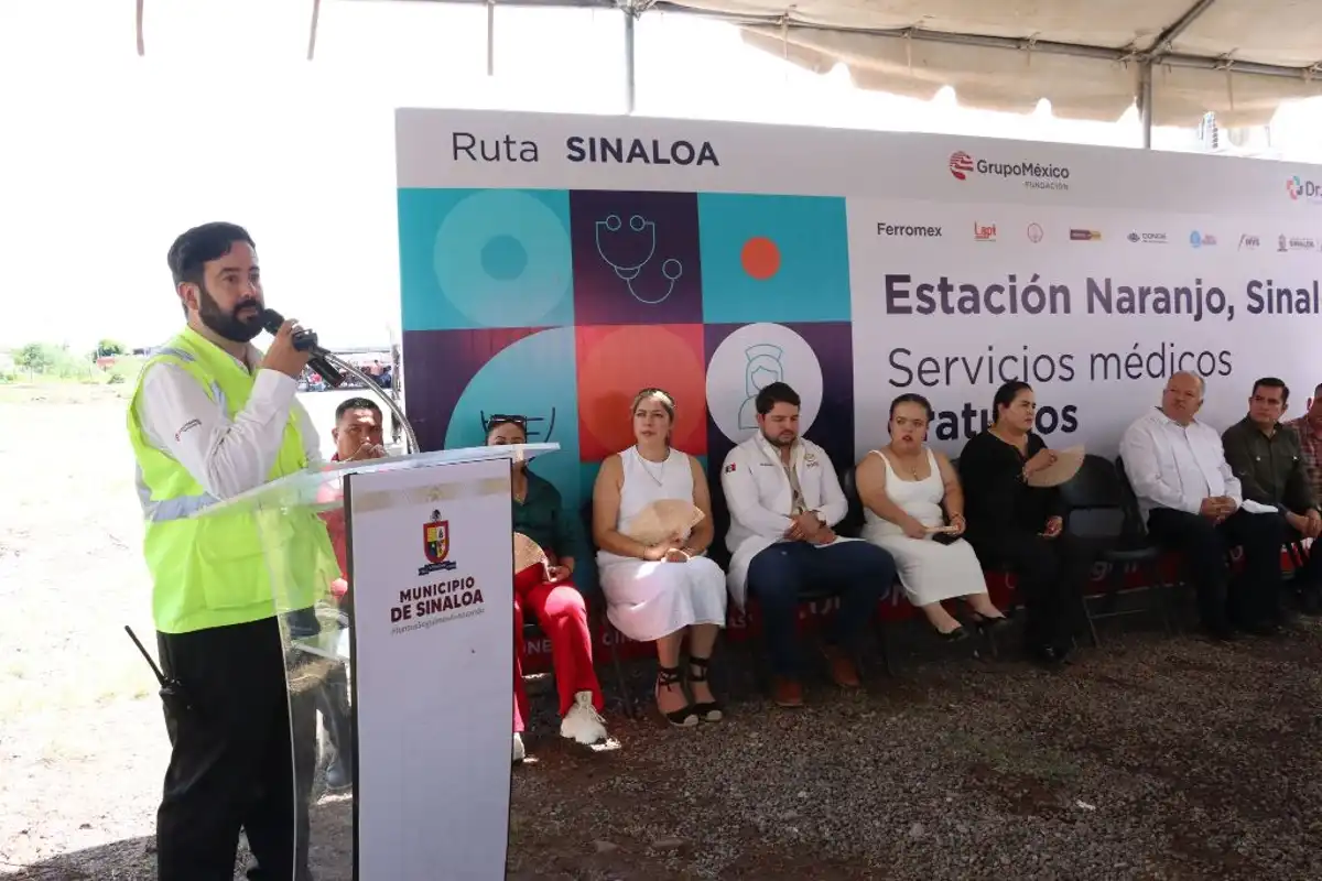El Dr. Vagón llega a Estación Naranjo para brindar más de 2,500 consultas gratuitas en Sinaloa de Leyva