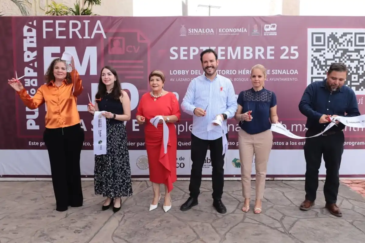 Inauguran en Guasave el evento “Punto de Partida” con feria del empleo y más de 700 vacantes