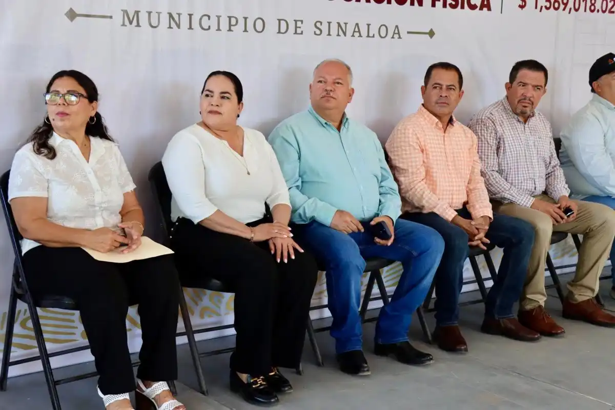 Entregan techumbre metálica en secundaria de Estación Naranjo