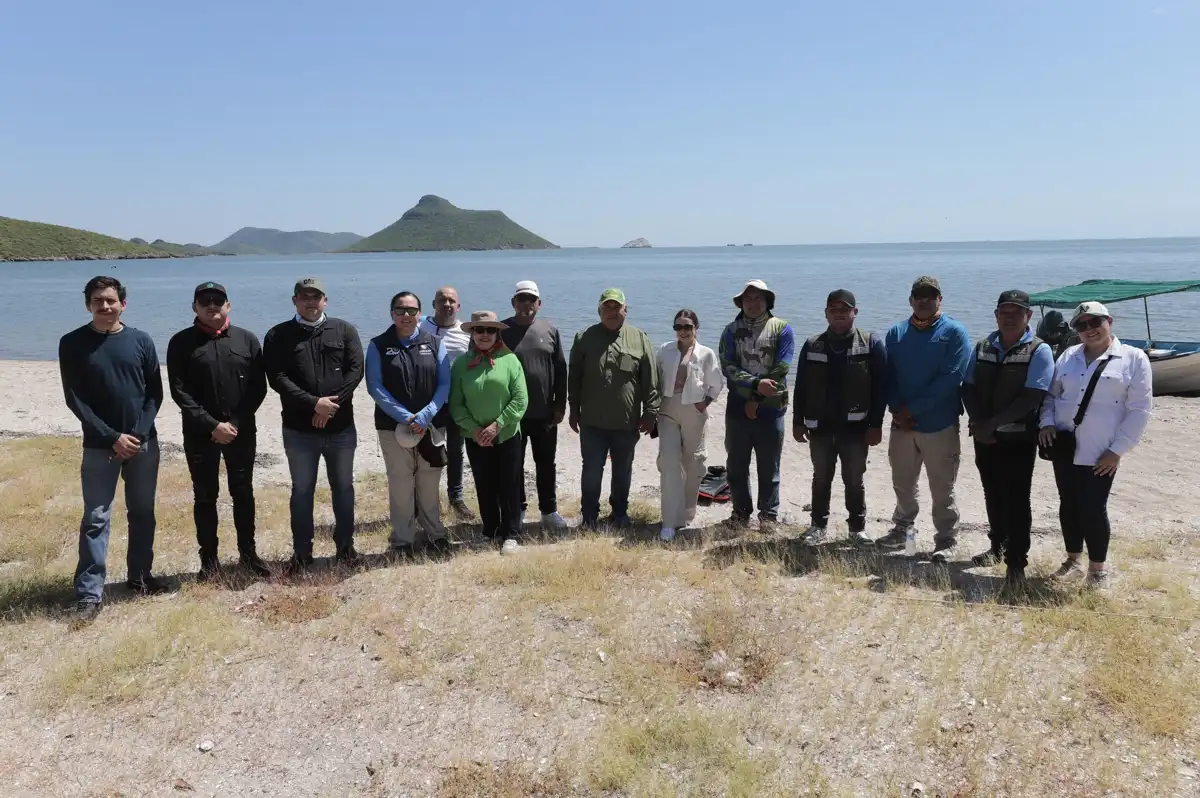 Supervisan protección de flora y fauna en islas del Golfo de California en Guasave