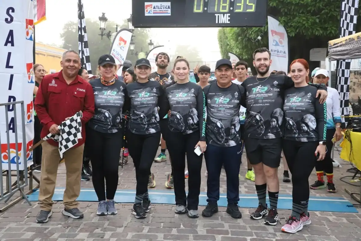 Más de 600 corredores participan en el Trail Running 2025 en el Pueblo Mágico de Cosalá