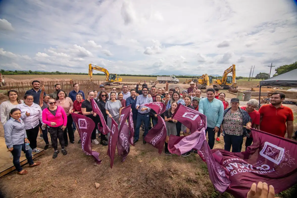 Juan de Dios Gámez inicia construcción de planta potabilizadora en El Salado
