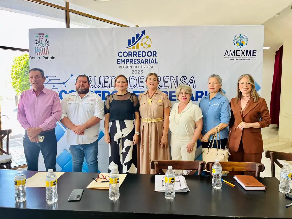 Guamúchil será sede del Corredor Empresarial Regional del Évora 2025 impulsado por AMEXME
