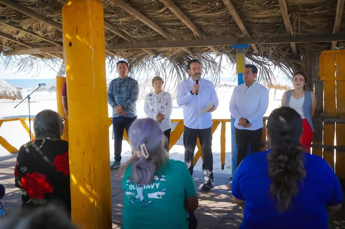Entregan apoyos a comerciantes de Boca del Río durante construcción del nuevo puente