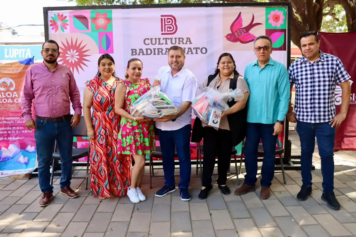 Impulsan en Badiraguato la cultura con fomento a la lectura, mural comunitario y concierto de la OSSLA