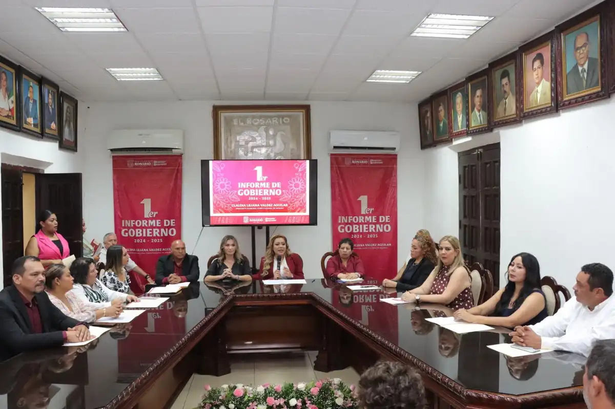 Claudia Valdez destaca inversión histórica en obra pública durante su Primer Informe de Gobierno en Rosario