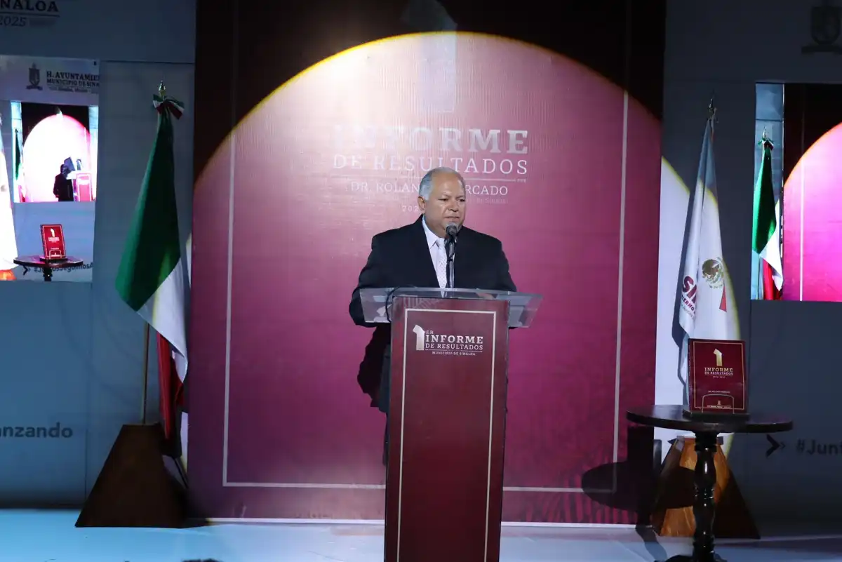 Rolando Mercado rinde su Primer Informe de Resultados en Sinaloa de Leyva con más de 150 obras y 130 millones invertidos