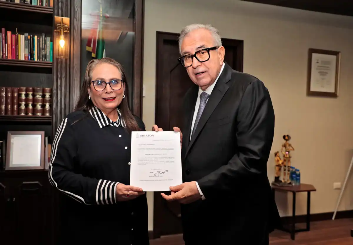 Rocha Moya nombra a Silvia Evelin Ward Bringas como subsecretaria de Educación Básica en Sinaloa