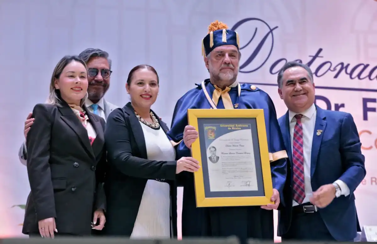 La UAS entrega Doctorado Honoris Causa al Dr. Luciano Concheiro por su legado en la educación pública mexicana