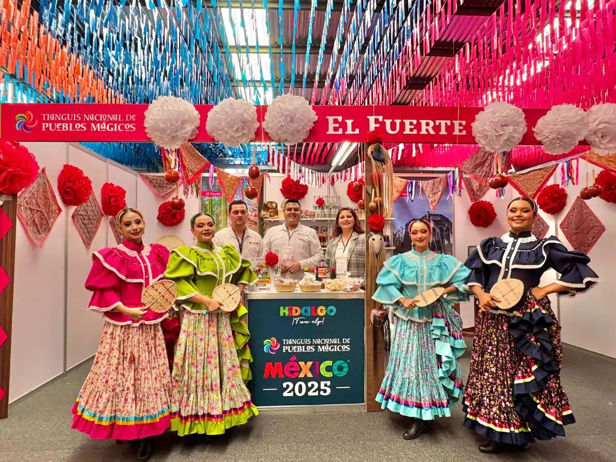 El Fuerte brilla en el Tianguis Nacional de Pueblos Mágicos con gastronomía y tradiciones únicas