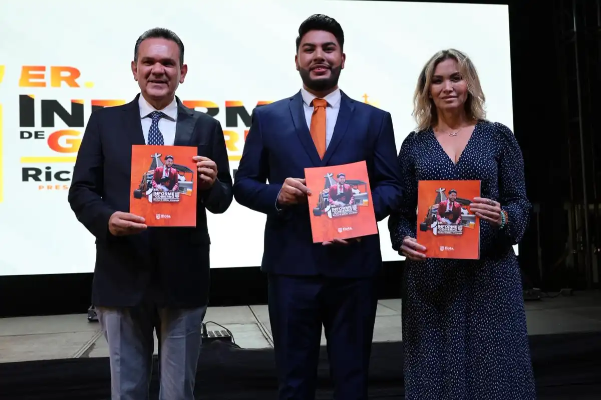 Richard Millán presenta su Primer Informe de Gobierno con importantes avances en Elota