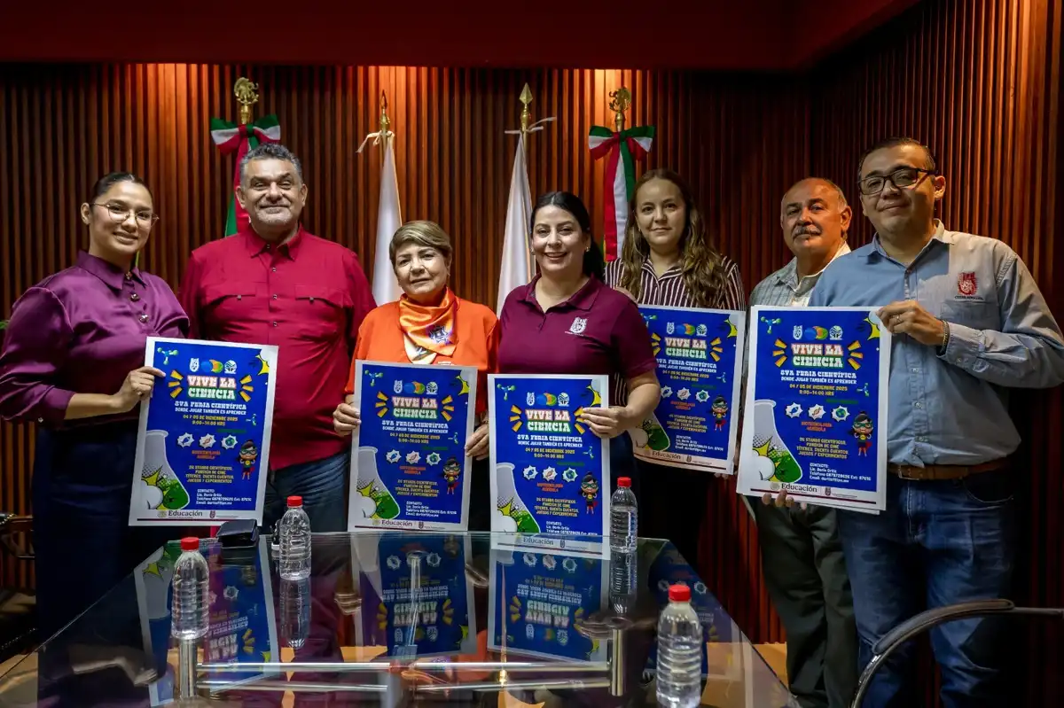 Feria Científica Vive la Ciencia 2025 acercará la ciencia a niños y jóvenes en Sinaloa