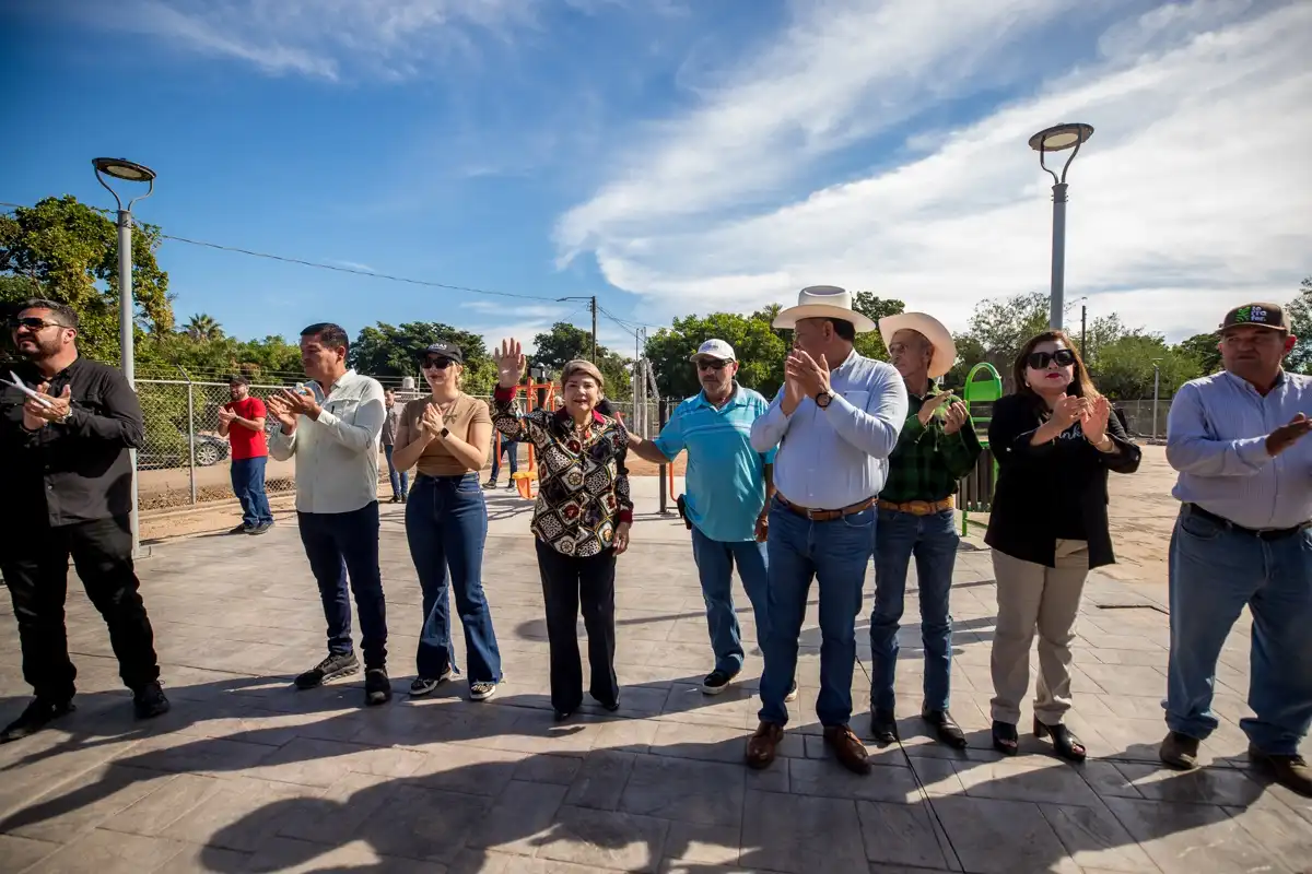 Inauguran parque público en San José de La Brecha con inversión de 1.8 millones de pesos