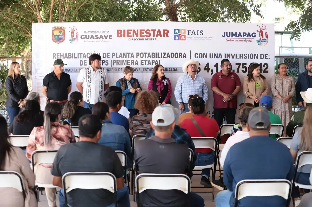 Inicia rehabilitación de planta potabilizadora en El Progreso; beneficiará a más de 3 mil habitantes