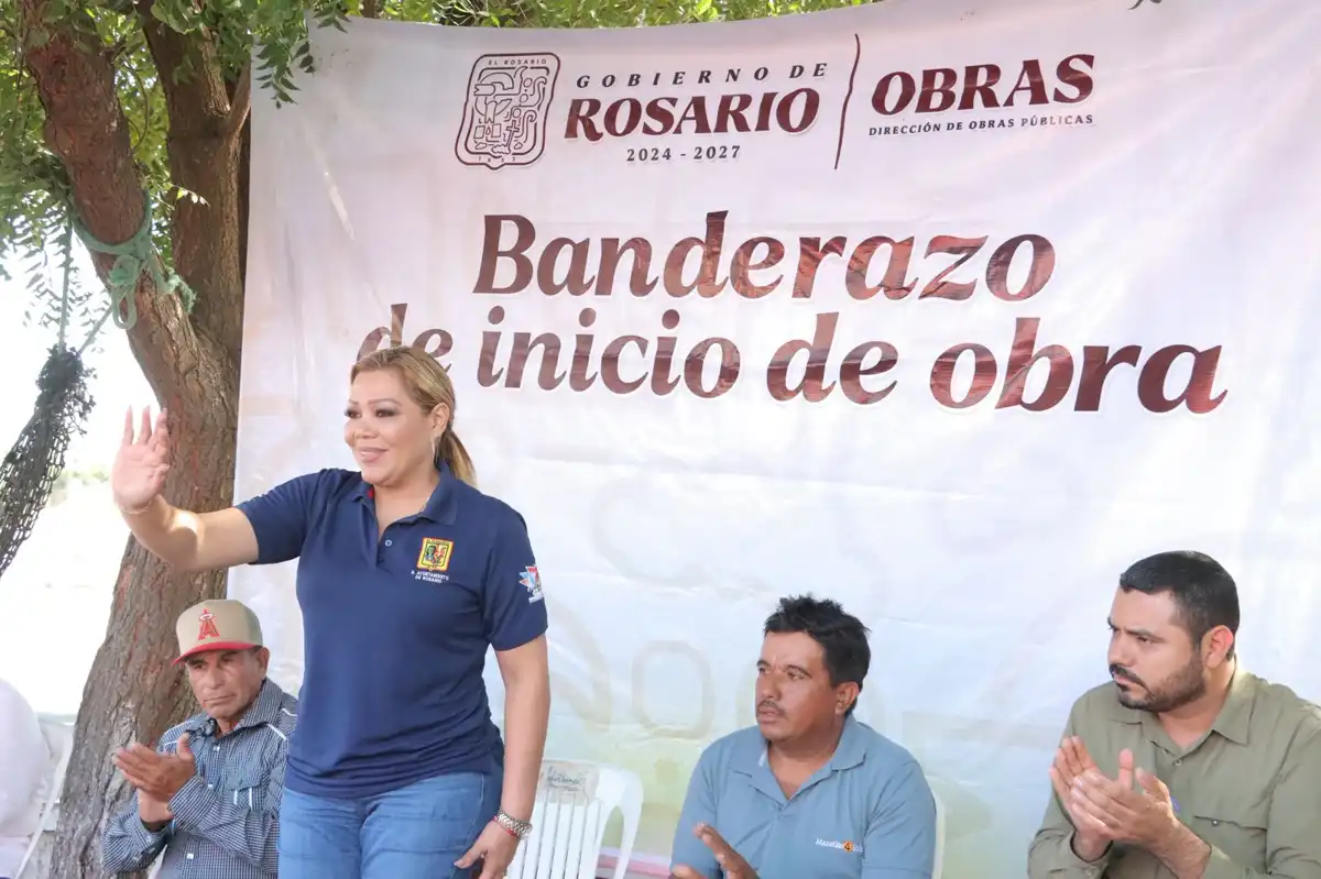 Inician rehabilitación del sistema de agua potable en Pozos Labrados, Rosario