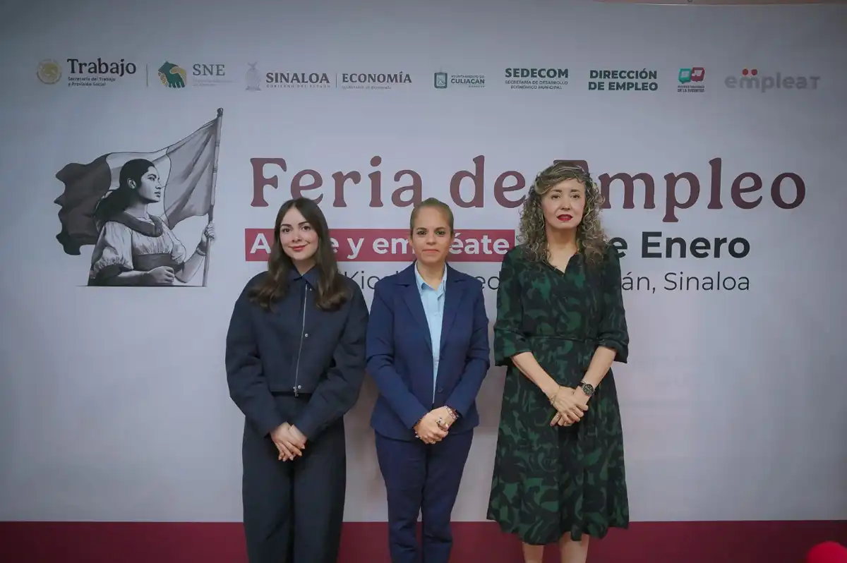 Más de 500 vacantes y sueldos de hasta 45 mil pesos en la Feria Nacional del Empleo Culiacán 2026