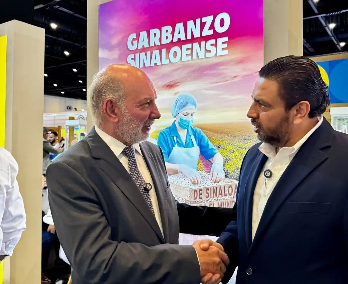 Sinaloa consolida su estrategia de exportación de garbanzo en la Expo Gulfood Dubái 2026