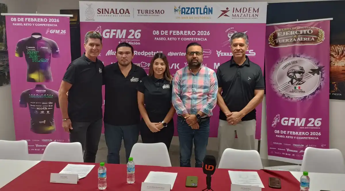 Gran Fondo Mazatlán 2026 reunirá a más de 800 ciclistas nacionales e internacionales