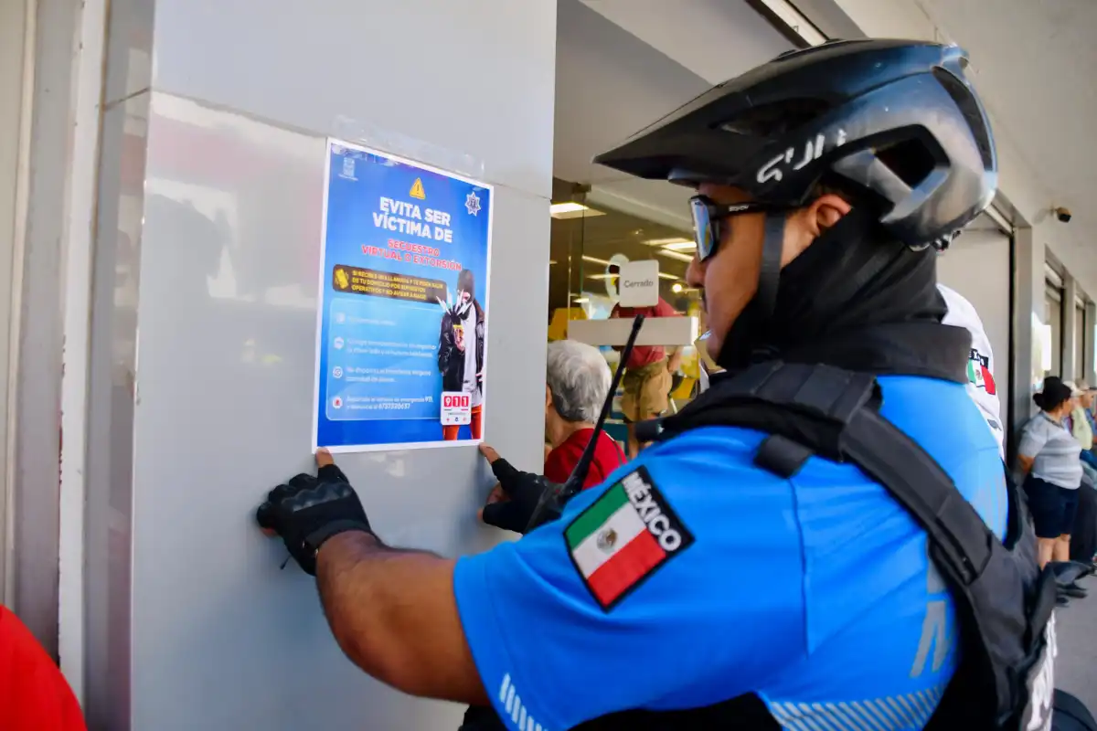 Refuerzan en Guamúchil campaña contra secuestro virtual y extorsión telefónica