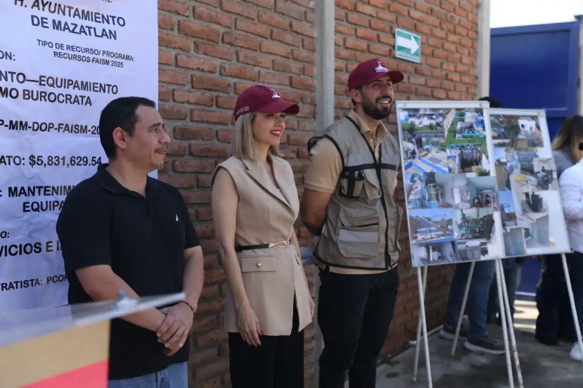 Rehabilitan Cárcamo Burócrata en Mazatlán; beneficiará a más de 140 mil habitantes