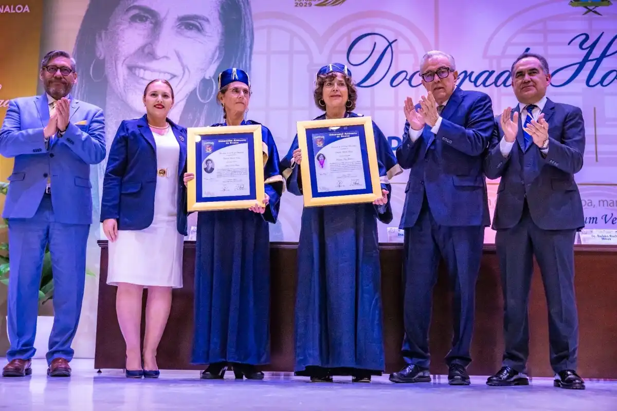 UAS otorga Doctorado Honoris Causa a Annie Pardo y Rosaura Ruiz