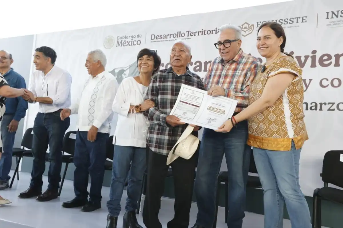 Entregan más de mil acciones de certeza jurídica en Eldorado