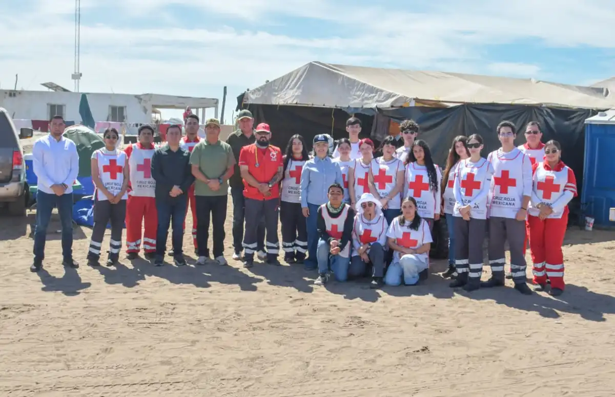 Lupita López supervisa servicios en playas de Bellavista por Semana Santa