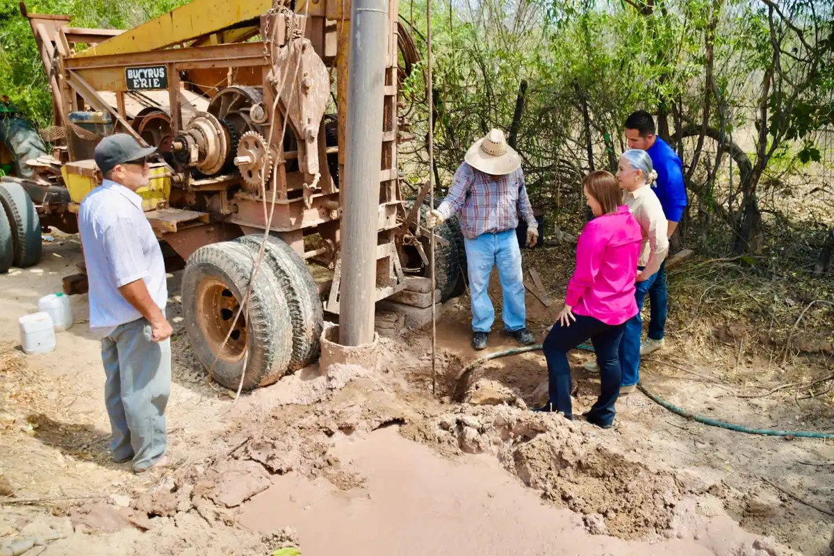 Japasa construye nuevo pozo en Terreros de los Guerrero para resolver desabasto de agua