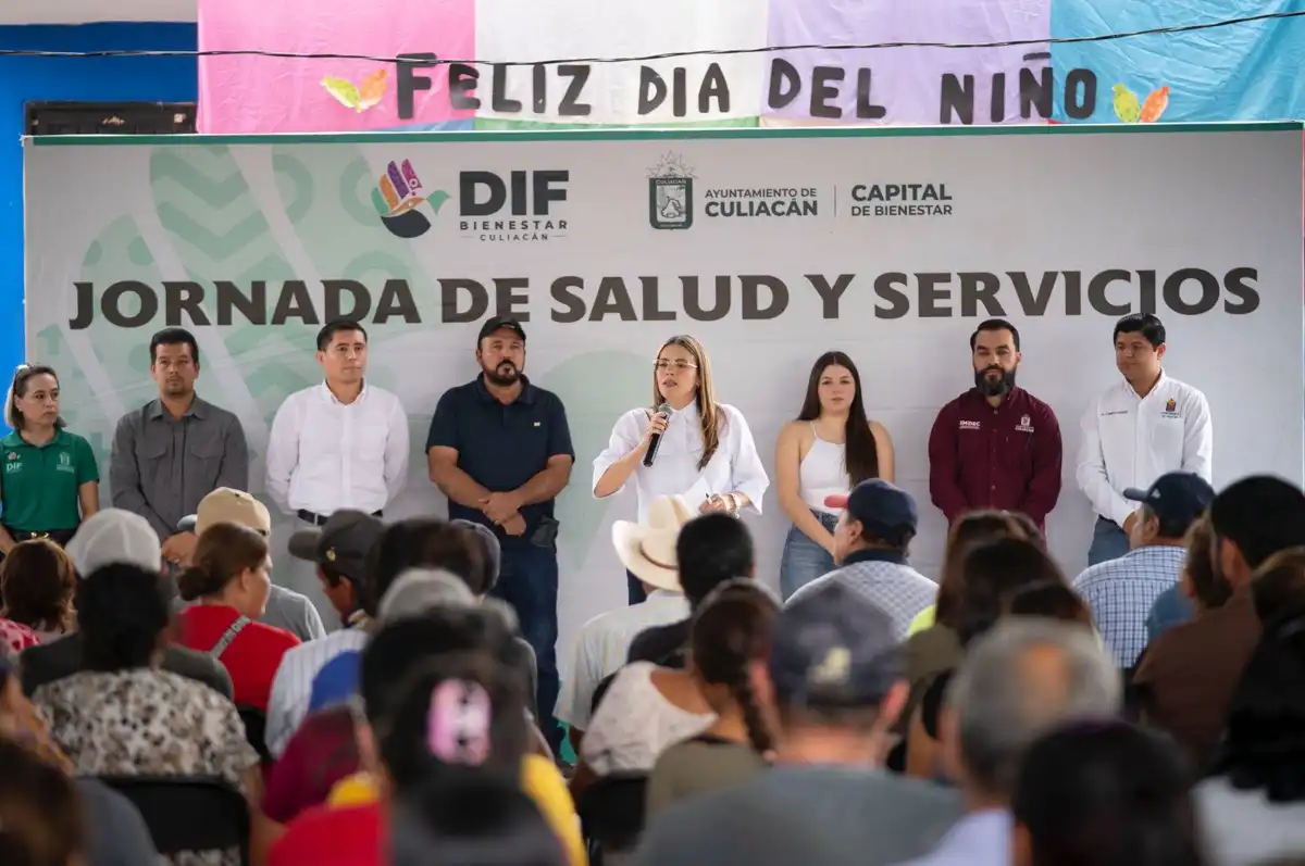 Llevan Jornada de Salud y Servicios a comunidades de Culiacán con apoyo del DIF Bienestar