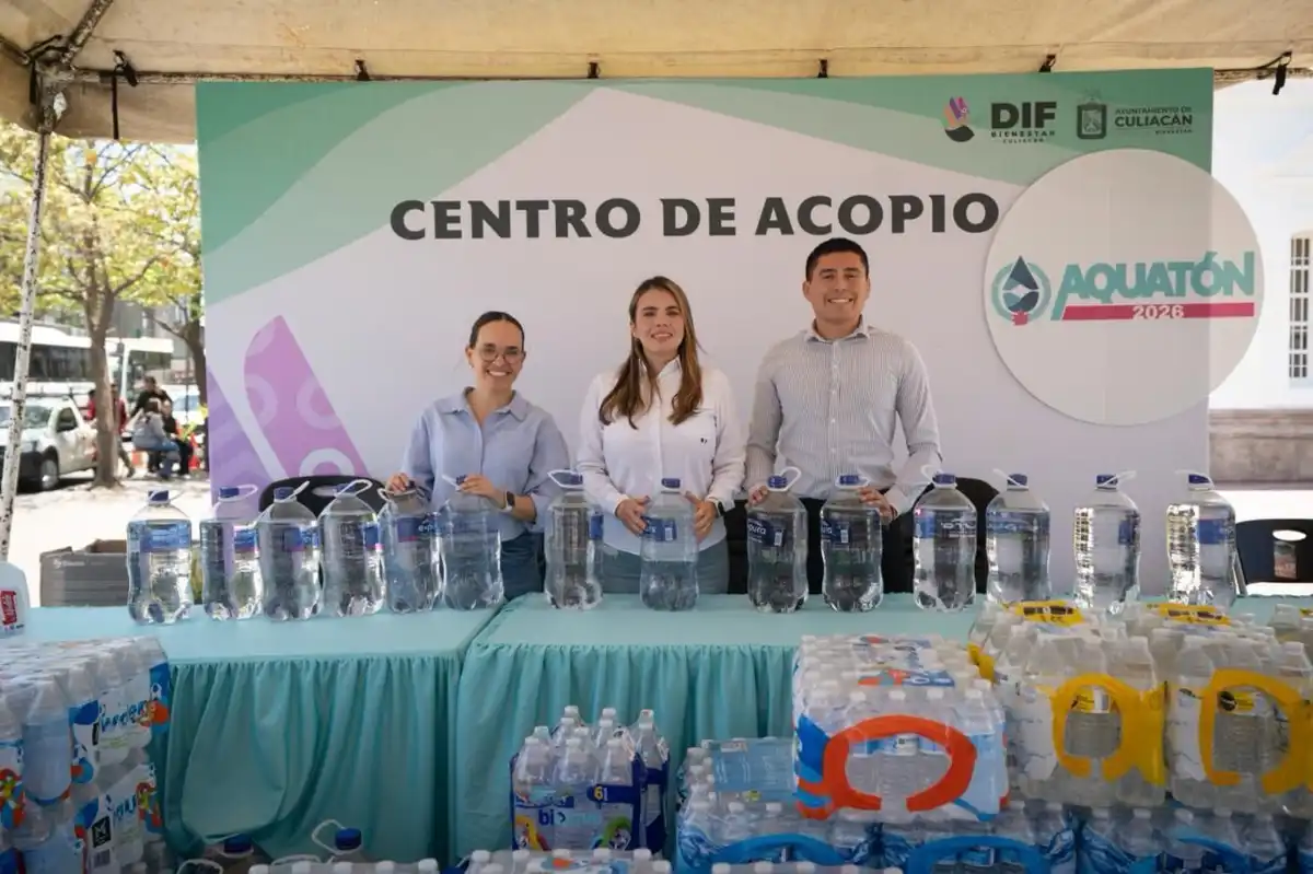 Invitan en Culiacán a donar agua para apoyar a comunidades afectadas por la sequía