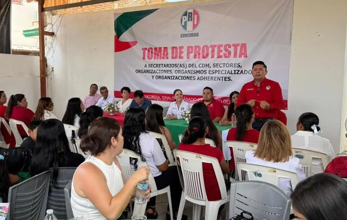 PRI toma protesta a nuevas secretarías y organizaciones en Concordia