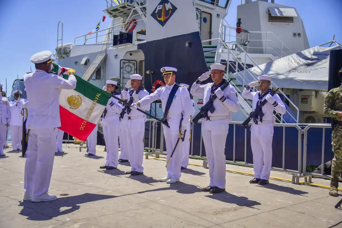 Conmemoran el Día de la Marina Nacional en Topolobampo con homenaje a los hombres y mujeres del mar