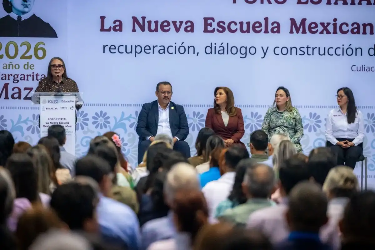 Sinaloa fortalece la Nueva Escuela Mexicana con foro estatal de evaluación y propuestas