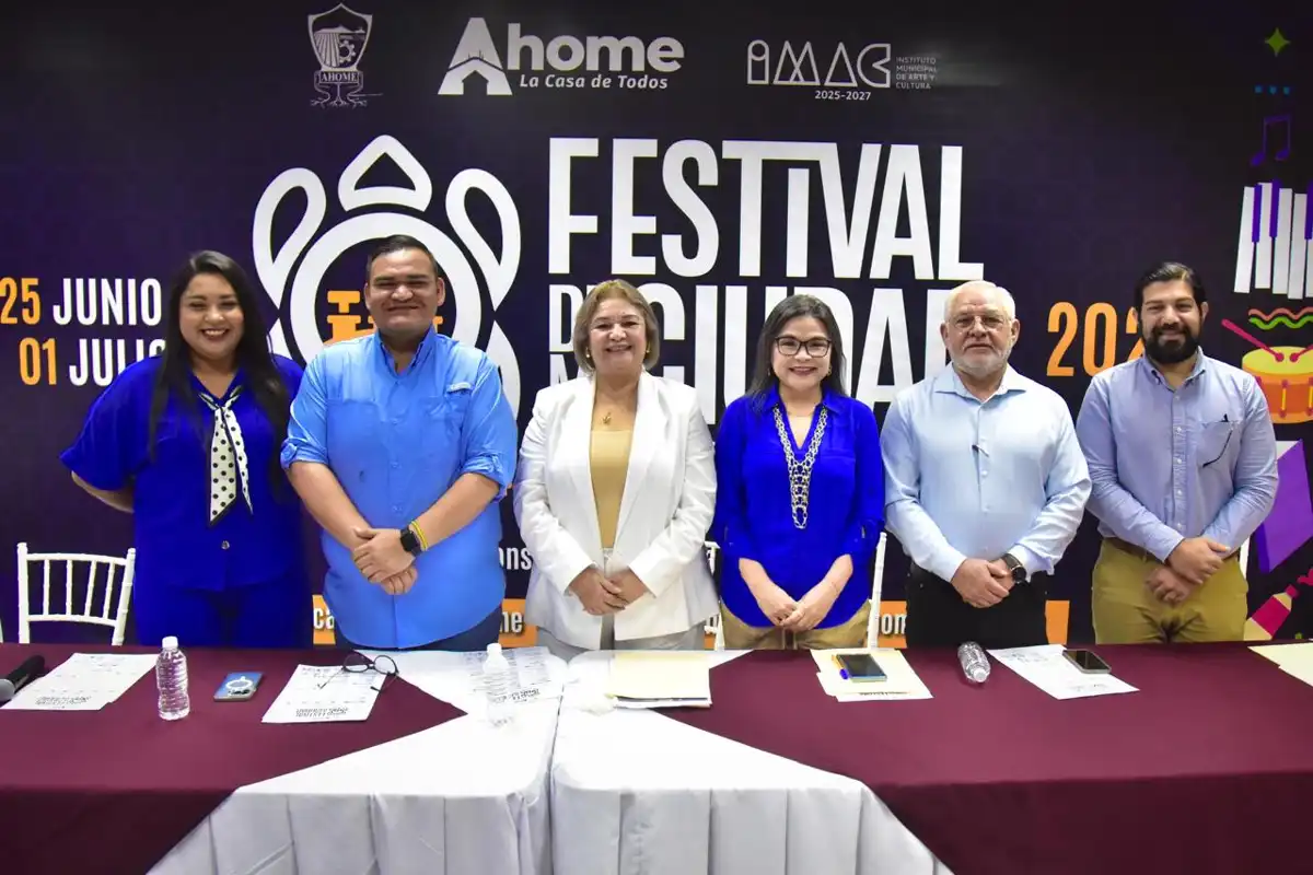 Presentan el programa del Festival de Mi Ciudad Los Mochis 2026 con más de una semana de actividades culturales
