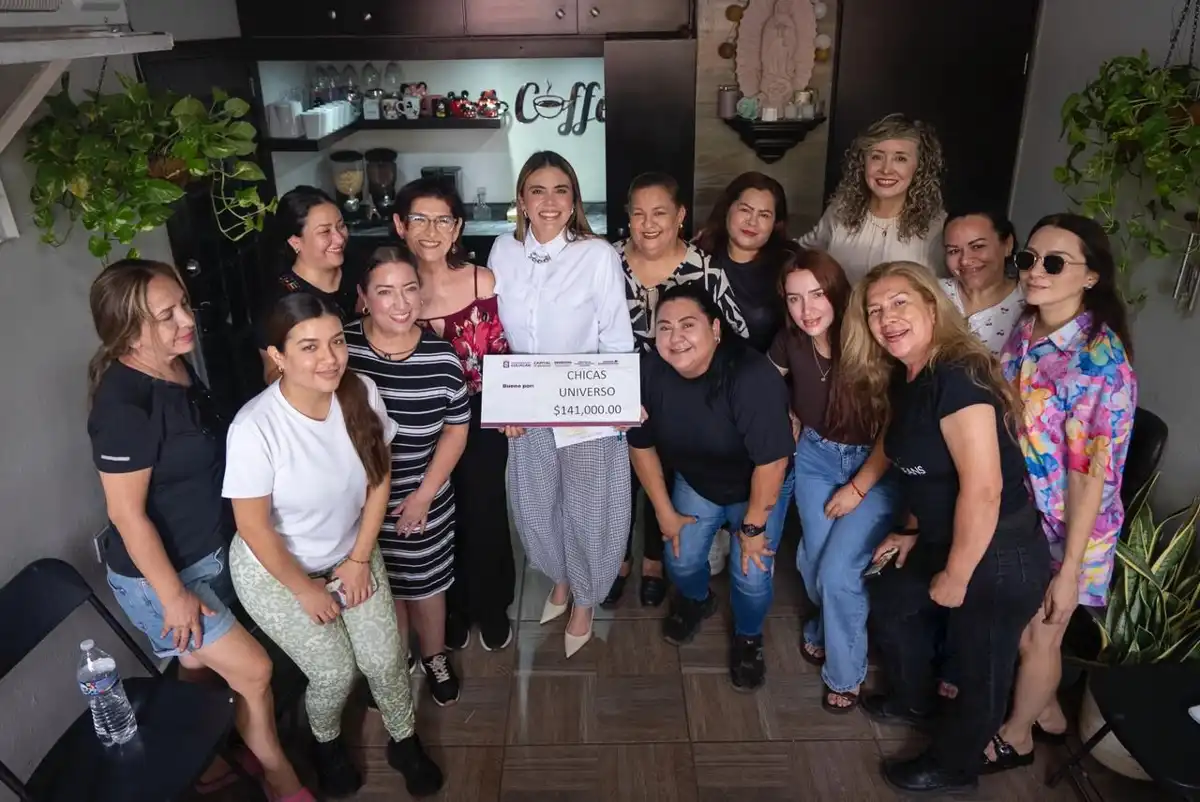Programa Mujeres Emprendedoras por el Bienestar entrega recursos a grupo de emprendedoras en Culiacán