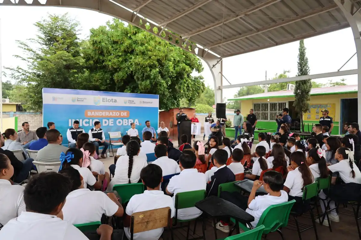 Inician construcción de aula en primaria de Caimanes en Elota