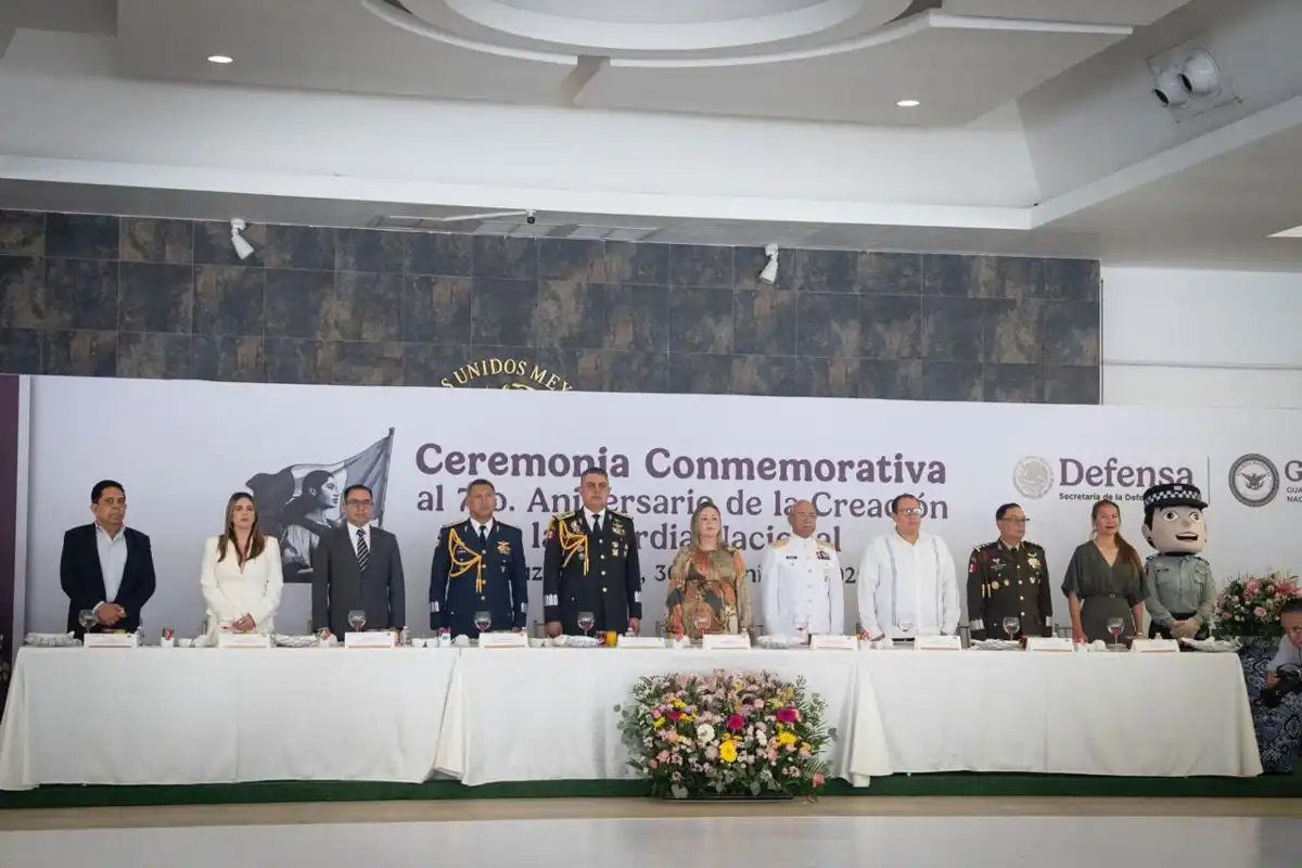 Guardia Nacional celebra su séptimo aniversario y reafirma coordinación por la seguridad en Sinaloa