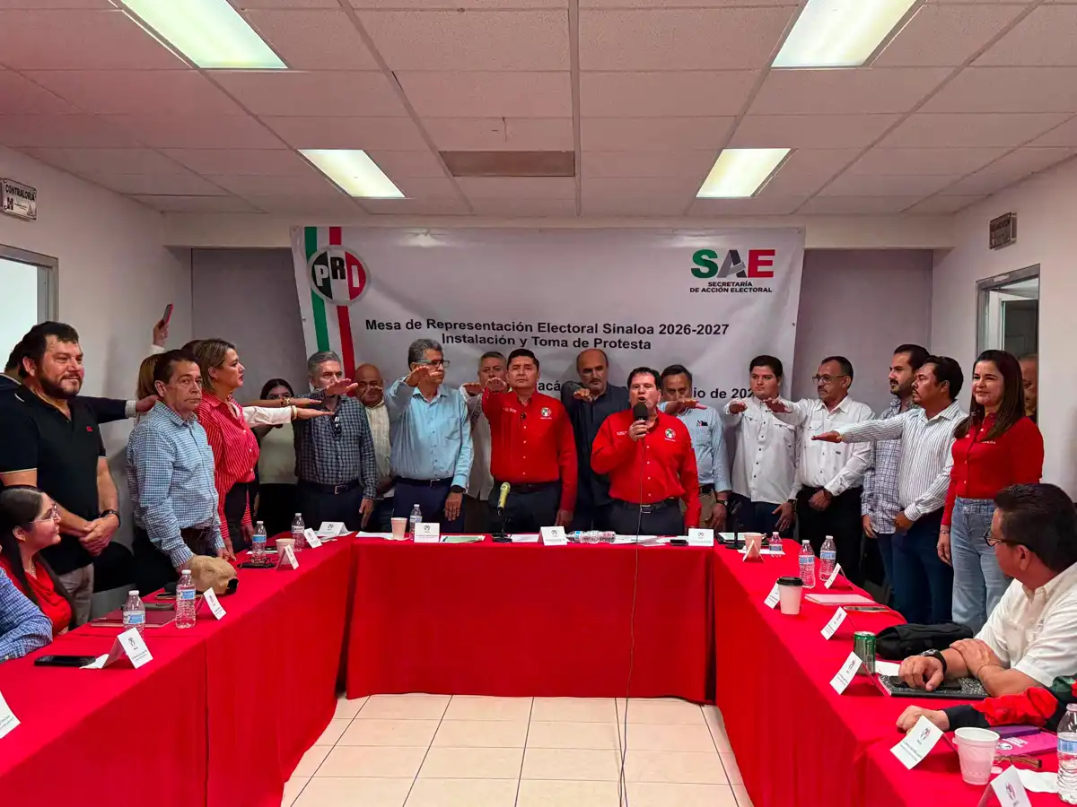 PRI Sinaloa instala la Mesa de Representación Electoral 2026-2027 rumbo a los próximos procesos democráticos