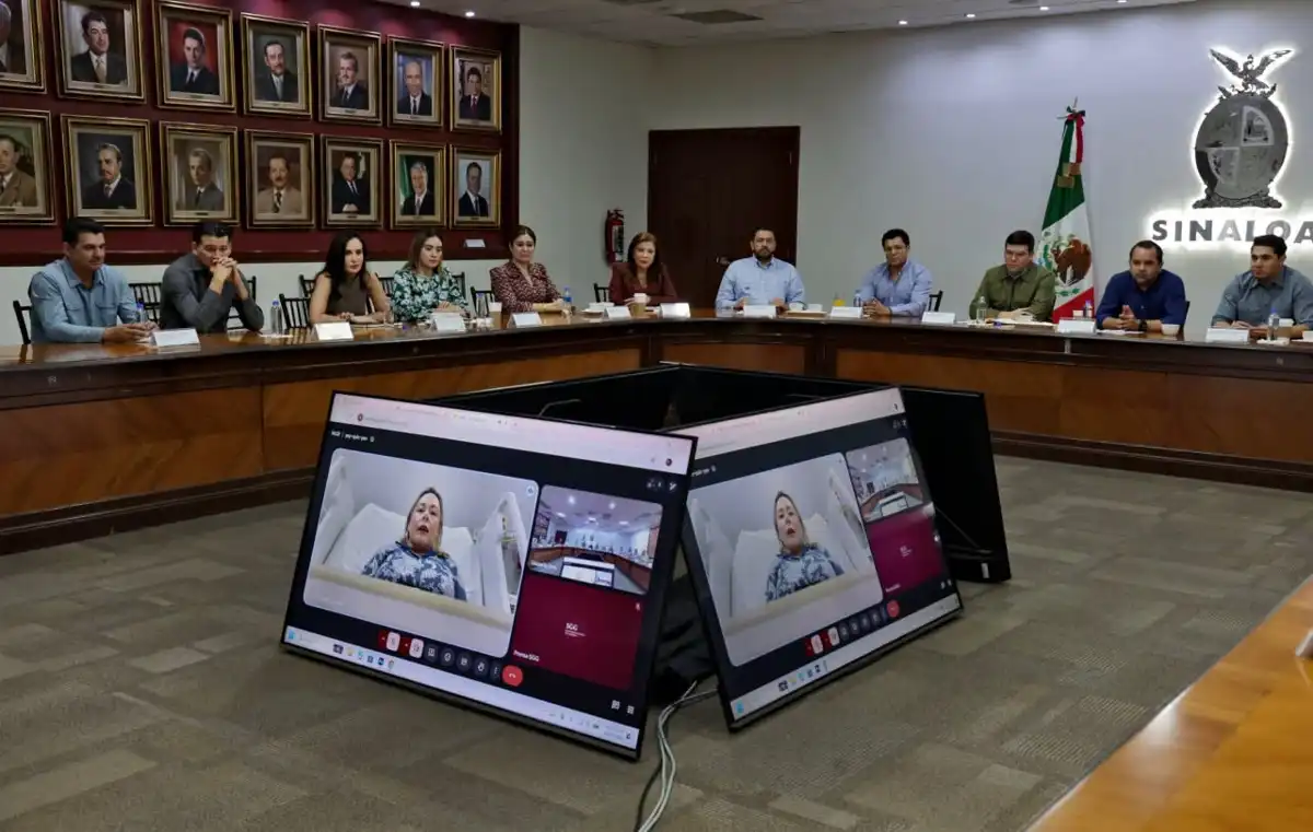 Gobernadora Yeraldine Bonilla coordina acciones prioritarias con su gabinete y refuerza atención a los sinaloenses
